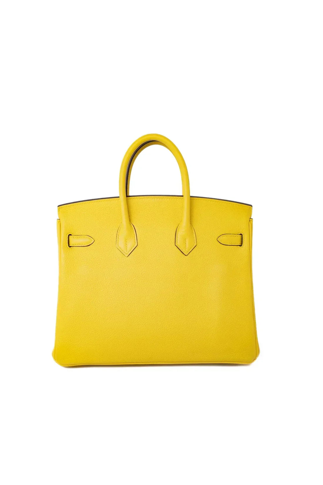Hermes Birkin Leather Gold Handbag Bag for Women (Yellow Shine)