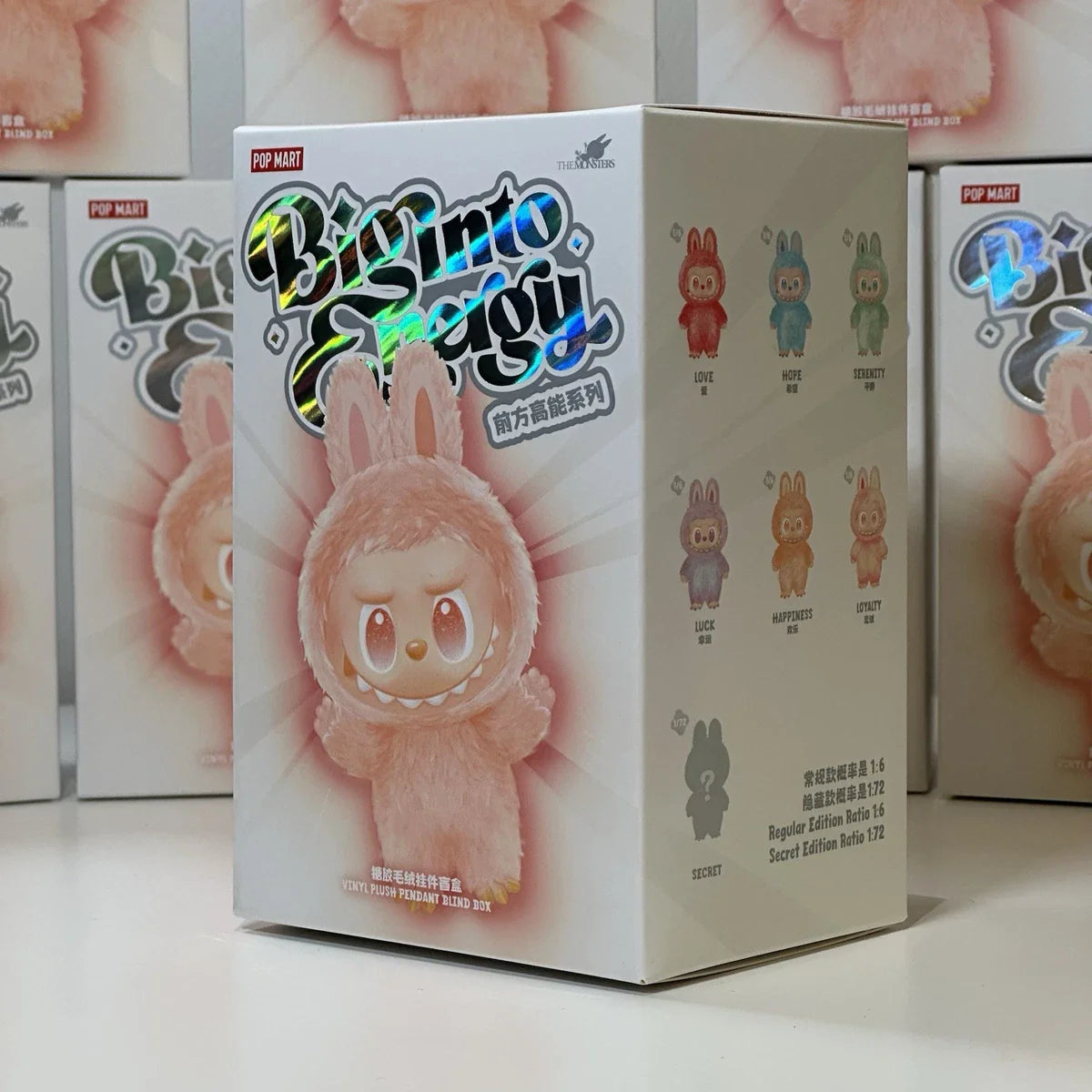LABUBU- THE MONSTERS Big into Energy Series-Vinyl Plush Pendant Blind Box