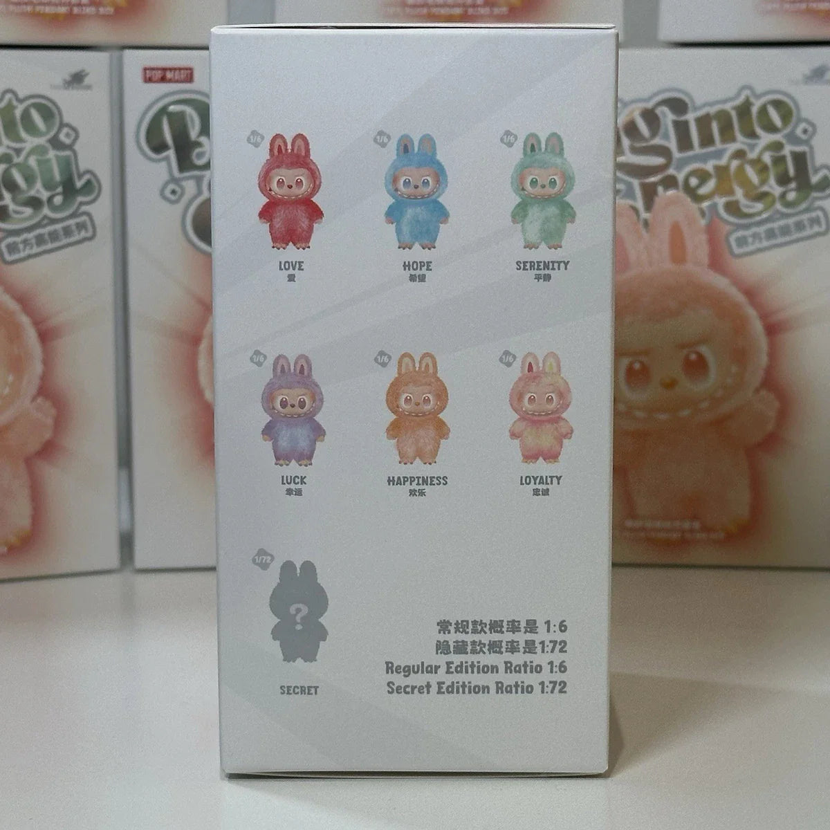 LABUBU- THE MONSTERS Big into Energy Series-Vinyl Plush Pendant Blind Box